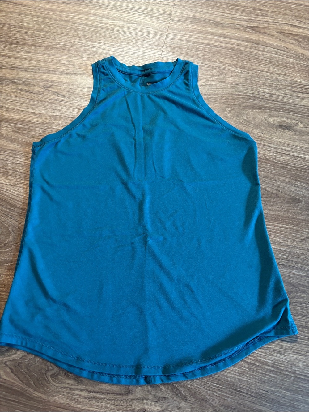 all in motion Teal High-Neck Performance Tank